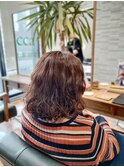 3月 春はパーマスタイルで動きのある髪型に