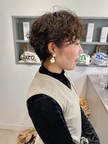 エイゾー 銀座(EIZO)&nbsp;くるふわパーマ/マッシュショート/ショートパーマ/くるくる
