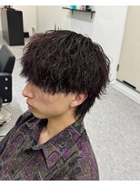 ブライト(BRIGHT)&nbsp;マッシュウルフツイストスパイラルパーマ