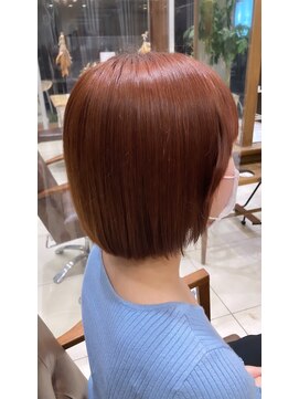 ヘア ルミナス バイ フォルテ(HAIR LUMINAS by FORTE) テラコッタ/オレンジ/秋カラー