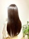 ティエヘアー(tie hair)の写真/最新の薬剤を使用し、ツルツルの手触りを実現します。朝のお手入れも簡単に！憧れのストレートが叶います♪