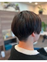 ヘアアトリエ ナイン(hair atelier nine)&nbsp;メルティーカラー/似合わせカット/ウェーブミディアム/福島市