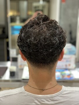 アトリエナガノ(atelier nagano) ツーブロック/メンズパーマ/ニュアンスパーマ/ブルージュ