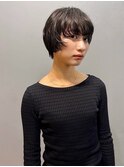 マッシュショート/ショートパーマ/ニュアンスパーマ