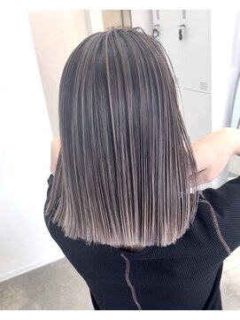 ワク 岡崎店(waku) ワンブリーチバレイヤージュ