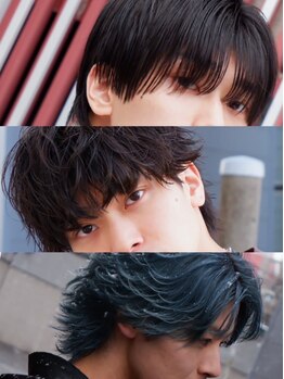ミレ バイ ルカ(mire by Luca)の写真/【大宮でできるトレンドメンズヘア】束感のある波巻きスパイラルパーマが人気！あなたの魅力を引き出す★