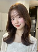 艶カラー × 似合わせレイヤーカット