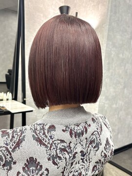 イデアル(Ideal) ボブ/ミニボブ/切りっぱなしボブ/前下がり/前下がりボブ/韓国