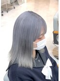 シルバーグレー_髪質改善トリートメント_ブリーチカラー__10