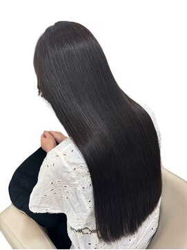 クオリス 赤塚店(QUALIS) ブリーチなし◎艶髪ブラウンロング