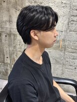 ニアウ 太田店(Niau)&nbsp;センターパートニュアンスパーマスパイラルパーマ群馬太田新田