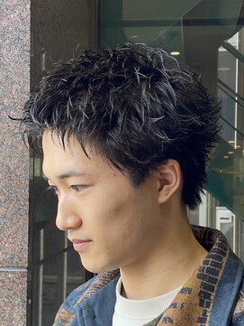 カウンター(COUNTER) メンズスパイキーショート/ピンパーマ 【初回 ¥12500】