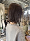 結べる長さのスッキリボブ