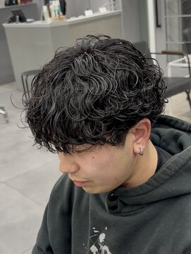 フェザーパーマシャドウパーマニュアンスパーマカルマパーマ原宿