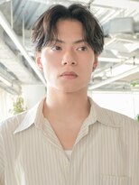 ディッセンバー 神宮前(December) ニュアンスルーズパーマフェザーウルフ波打ちセンターパート渋谷