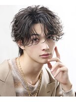 アストラ(ASTRA) MEN’S HAIR/波巻きツイストスパイラル/リバースセンターパート