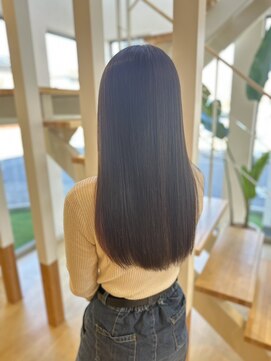 ヘアブロス 水戸店(hair BROS) 地毛風カラー