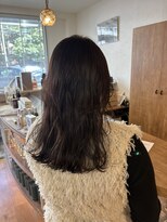 バイエイト 野並店(By Eight) 艶ブラウン×ロングレイヤー