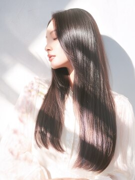 エトネ ヘアーサロン 仙台駅前(eTONe hair salon) ストレートロング　20代30代40代