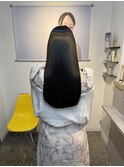縮毛矯正で髪質改善