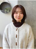 10代20代30代小顔になれる簡単くびれボブ仙台髪質改善ボブ