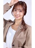大人かわいいナチュラルウェーブ