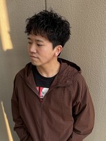 マウ(mau) メンズショートパーマ ツイストスパイラルパーマ