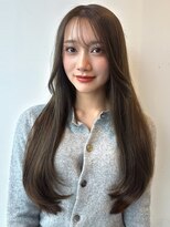 エニー 栄(Any) 韓国ストレート×オリーブグレージュ
