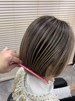 ルプル バイ フェイス 磯子(L'pul by face)&nbsp;バレイヤージュ×ボブ
