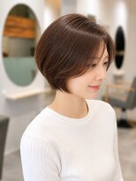 ソレ 森田店(SOLE.)&nbsp;透明感ブラウン/レイヤーカット/ナチュラルショート