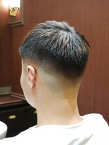 ブロートーキョーバーバーショップ 神田2nd(Bro Tokyo BARBERSHOP)&nbsp;外国人風ミドルスキンフェードクロップスタイル