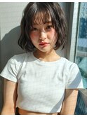 ゆるふわ波巻きボブアレンジ＊