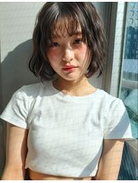 2席のみの美容室 アナイス(Anaiss)&nbsp;ゆるふわ波巻きボブアレンジ＊