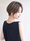 ミル バイ インスヘアー(MIRU by INCE HAIR)の写真/大人ショート/小顔魅せボブに特化◎ミリ単位でこだわった似合わせカットで洗練されたシルエットに♪