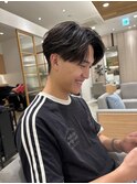 武蔵小杉 大人メンズニュアンスパーマセンターパート