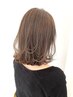 <馬橋指名>カット+ブリーチなしカラー ￥17000