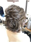 ボブの長さで可愛くアレンジ 【ヘアセット  立川 /立川南/袴】