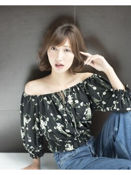 ルルディ バイ アフロディーテ銀座(luludi by APHRODITE) グレージュカラー/シルキーベージュ/斜めバング/銀座/髪質改善