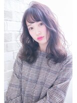 エルサフィロ キタハマ(el zafiro kitahama) 【el zafiro kitahama】バイオレット グレージュ セミディ