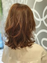 ミッシェル アフロート(michelle afloat)&nbsp;ラウンドCカーブカット×3D外ハネ☆