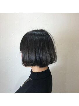 キャラ 池袋本店(CHARA) ダークグレー×ボブ