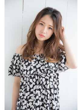 ラエティティア ロコ 刈谷店(Laetitia loco) カジュアル☆毛先パーマでゆるい質感☆朝楽