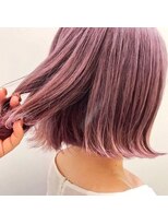 ヌーム 塚本店(NOOM) ラベンダーピンク カラーコレクション 韓国ヘア 中華style