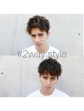 フィフス(fifth) ２wayショート　ショートレイヤー ツーブロック