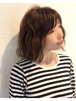 ザブックハンドサロン(The book hand salon)&nbsp;オリーブアッシュ×ボブパーマ