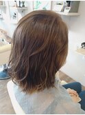 マット×グレージュ