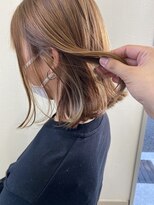 タブーアイ(TABOO.i)&nbsp;切りっぱなしボブ×アクセサリーカラー