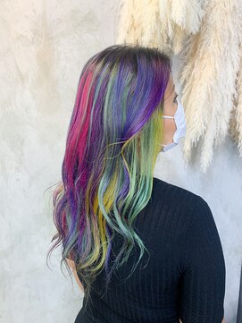 フリーダムメルシー(freedom Merci) ■海外風、派手髪　バレイヤージュベースに！