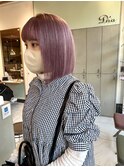 【D'na×古屋】トリプルカラーでモーブピンクカラー