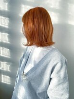 トータルビューティーハウス フラップ ミチ 野田店(total beauty house flap MICHI)&nbsp;【flap MICHI島田和也】ブリーチオレンジカラー